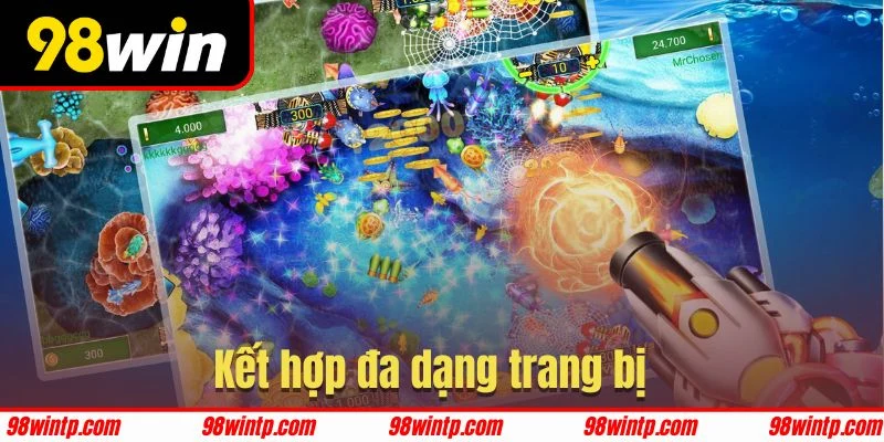 Săn thuỷ quái thông minh với phương pháp kết hợp vũ khí