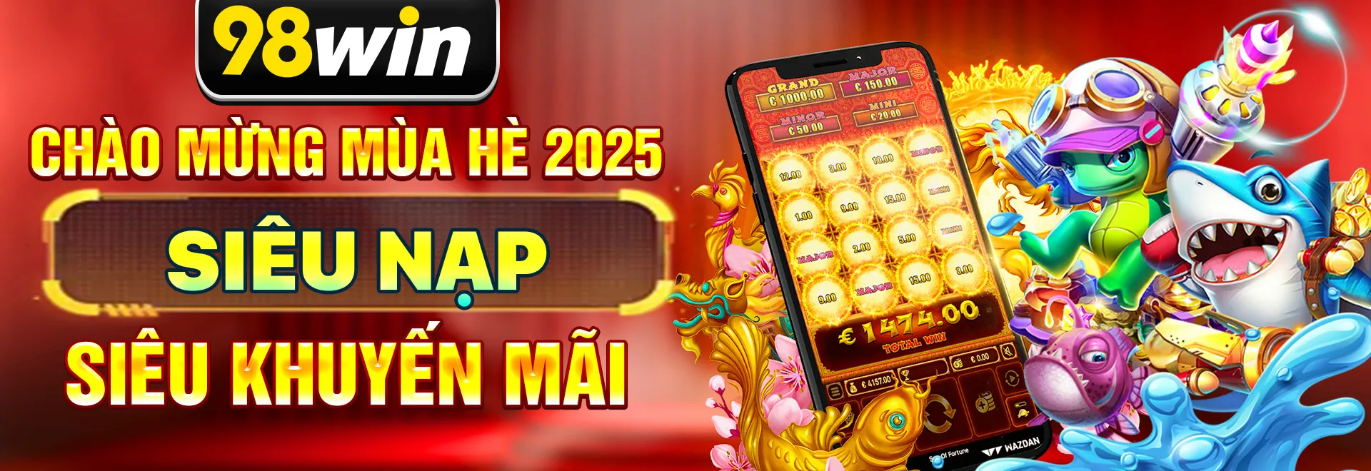 Banner chào mừng mùa hè