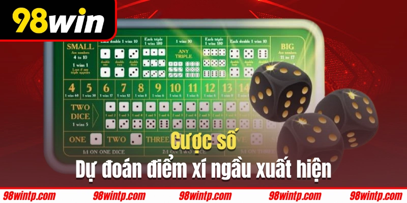 Dự đoán điểm xí ngầu xuất hiện