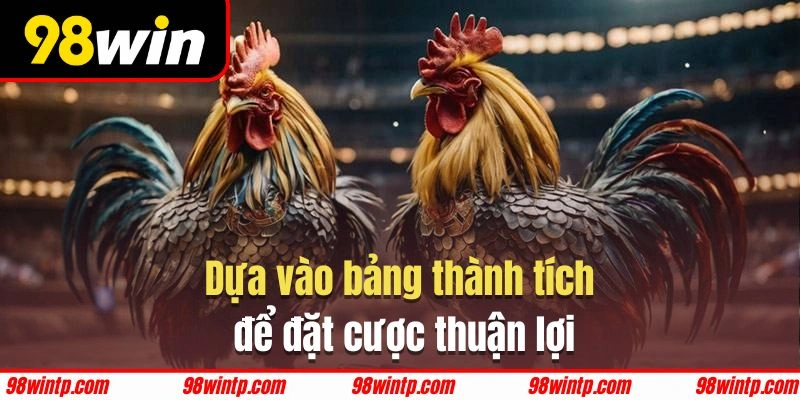 Kinh nghiệm cá cược đá gà luôn được thuận lợi